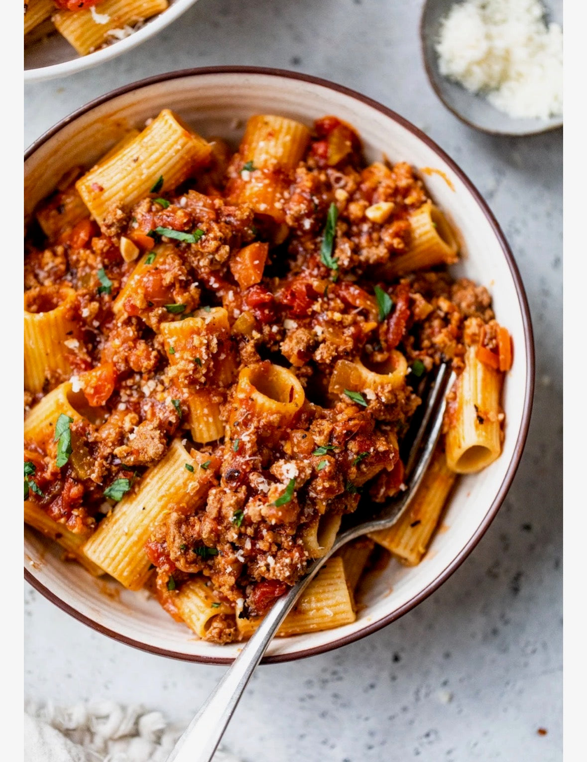 Getting Sauced in the City Special of the Day - Rigatoni Bolognese
